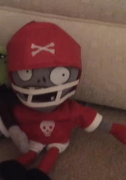 Football zombie plush sales