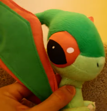 Shiny flygon plush shop