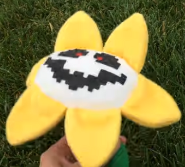 Flowey the flower plush deals