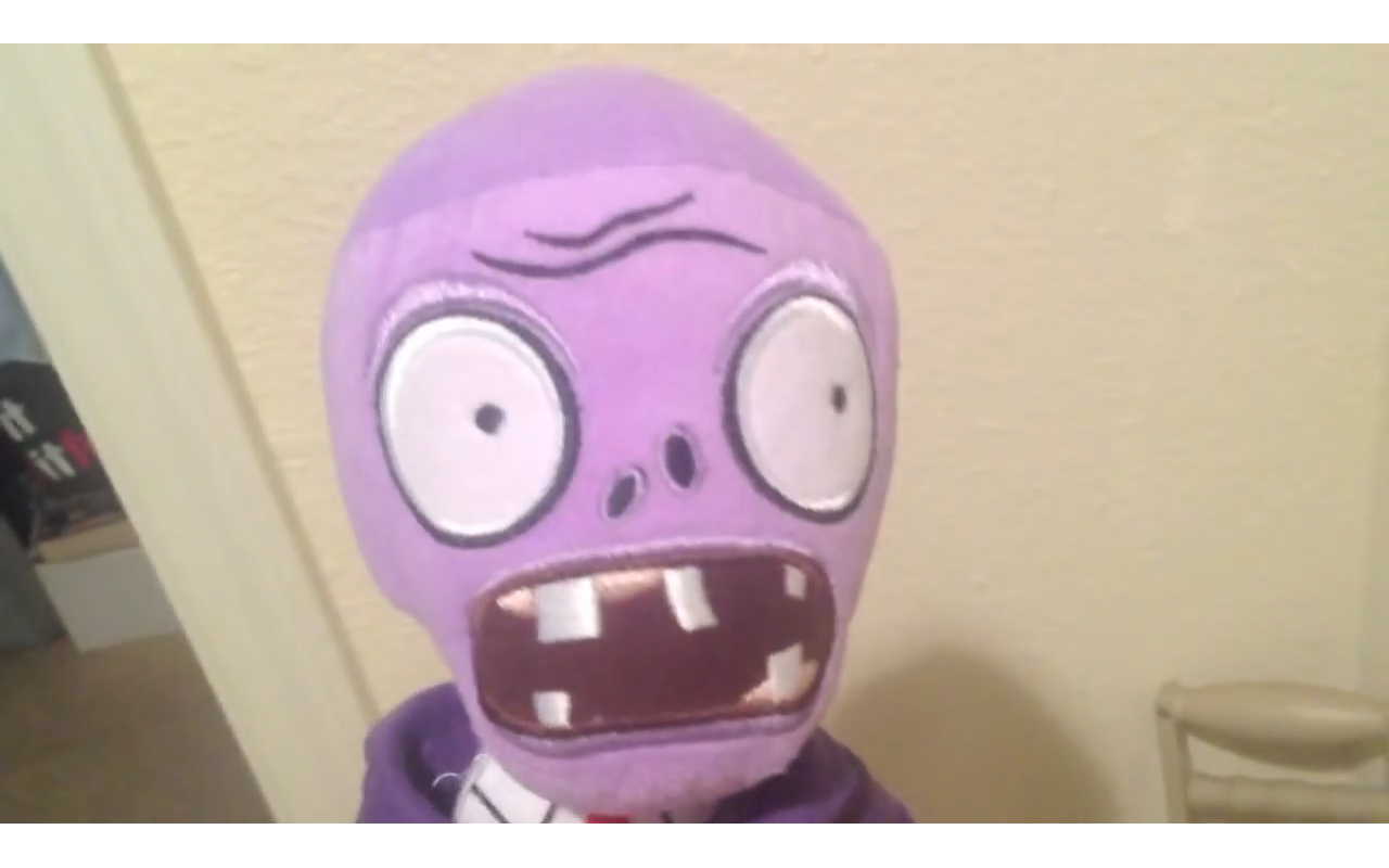 Purple Zombie based on the plush : r/PlantsVSZombies