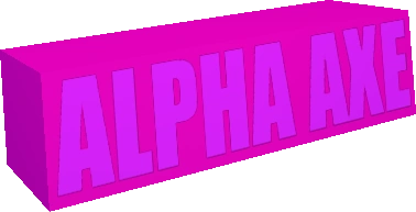 Alpha Axe Of Testing Lumber Tycoon 2 Wiki Fandom - alpha axe roblox