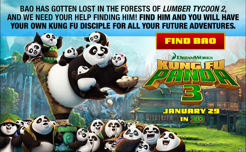 Dreamworks Kung Fu Panda 3 Event Lumber Tycoon 2 Wiki Fandom - po kung fu panda 3 roblox