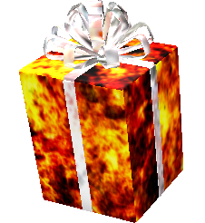 Fiery Gift Of Lumber Lumber Tycoon 2 Wiki Fandom - christmas presents tycoon roblox