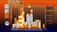 STRANGERS Skin in Lumines Supernova