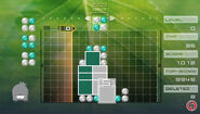 WATER, FLOWER & LIGHTS Skin in Lumines Puzzle Fusion