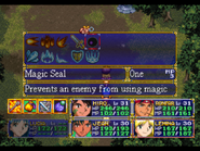 Magic Seal, as seen in Lemina's Magic menu