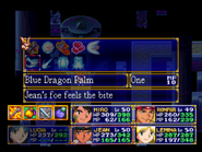 Blue Dragon Palm, as seen in Jean's Magic menu