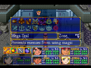 Mega Seal, as seen in Lemina's Magic menu