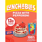 Lunchables Pepperoni Pizza.