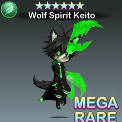 Wolf Spirit Keito [Gacha World] by LunimeGames on DeviantArt
