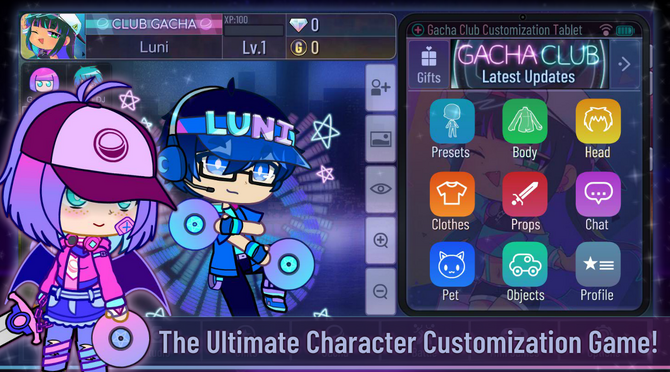 The Ultimate Character Customization Game!