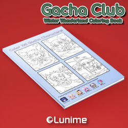 Gacha Life Coloring Book: Featuring Official Anime Characters from Gacha  Life, Gacha Club, Gacha World, and more! by 