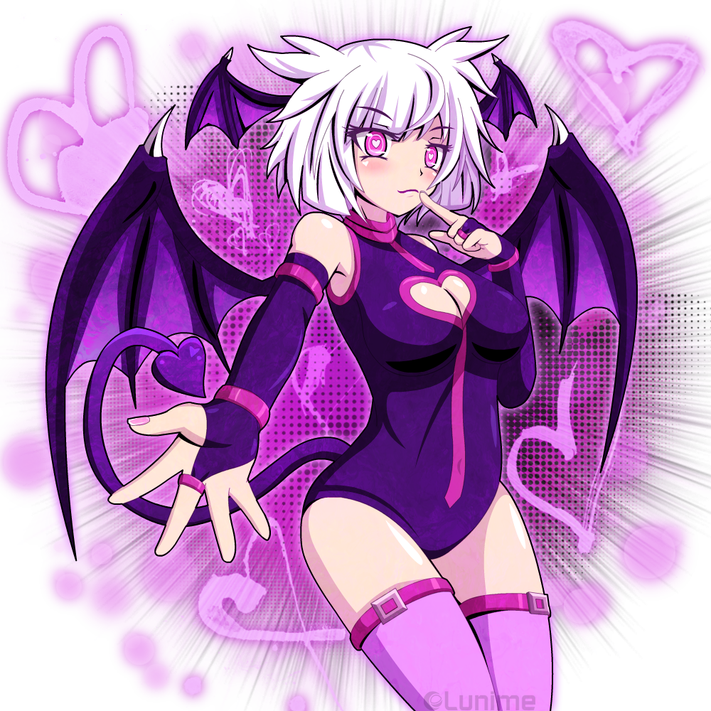 Луниме melnya. Succubus Лилит. Гача ворлд Lilith.