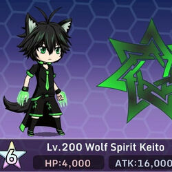 Wolf Spirit Keito [Gacha World] by LunimeGames on DeviantArt