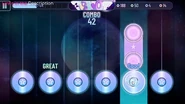 Scrapped DJ minigame (gameplay).jpg (107 KB) Music Battle gameplay being presented