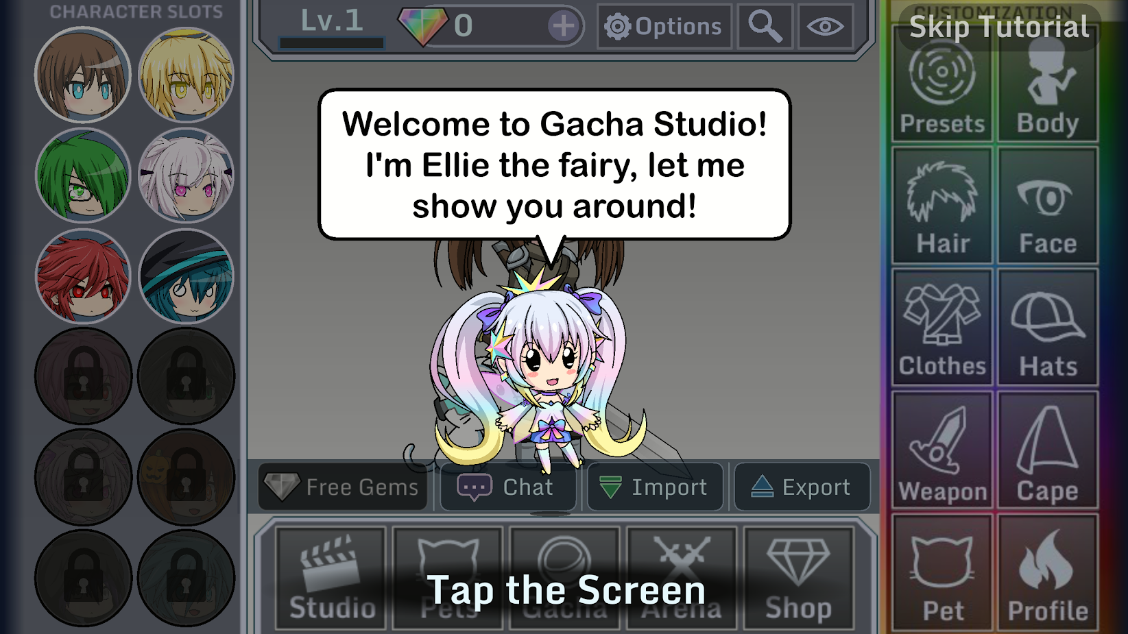 Gacha Studio (Anime Dress Up) Gacha World Anime Gacha! (Simulator & RPG)  Gacha Resort Lunime, gacha, blue, black Hair png | PNGEgg