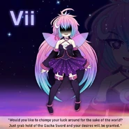 Promotional poster featuring Vii