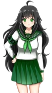 Naomi's portrait in Gacha Memories Illustration by Rizuchi[6]