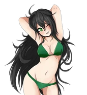 Naomi's portrait in Gacha Resort Illustration by Purorange