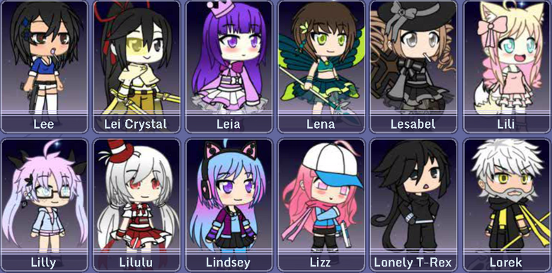 Gacha Life Presets, Lunime Wiki