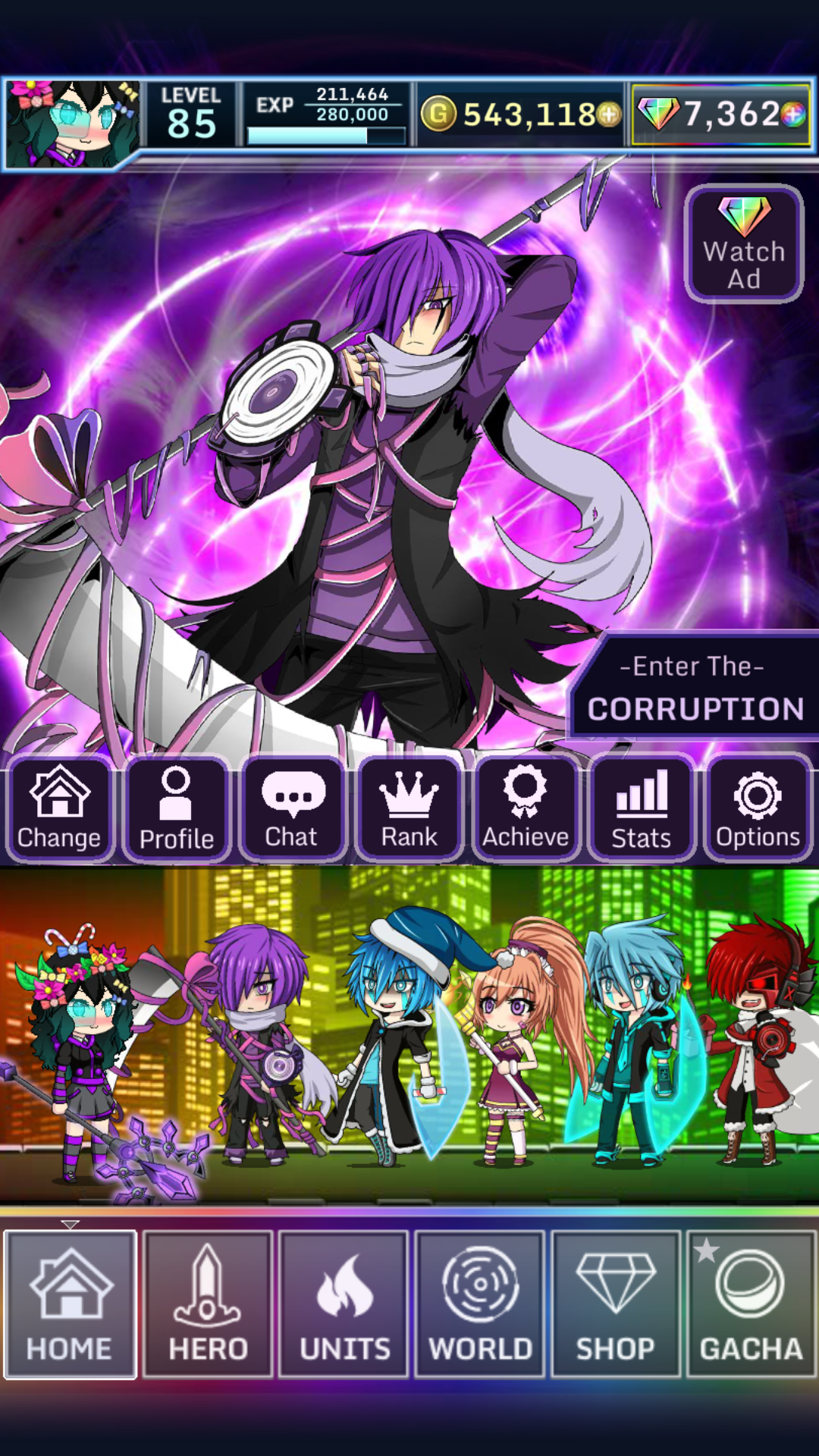 Kilios, Gacha World Wiki