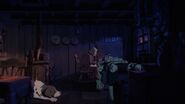 Eric blessé dans un flashback