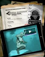 Dossier de Nina Mazurksy