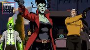 Doctor Phosphorus, Rick Flag Sr., Fiancée de Frankenstein, G.I. Robot et Nina Mazursky
