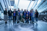 Visite de la Forteresse de solitude par les artistes de DC Comics