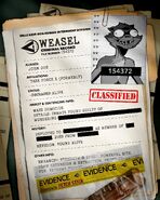 Dossier de Weasel