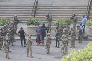 Ultraman, Rick Flag Sr., Superman et Angelina Spica