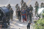 Ultraman, Rick Flag Sr., Superman et Angelina Spica