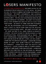 Lasers Manifesto