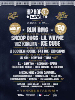 Hip Hop 50 Live: Yankee Stadium Concert Lineup Announced