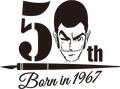 LupinIIIManga 50th logo.png