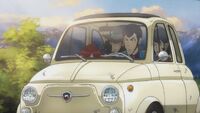 Part 5 Episode 1 - The gang and Ami in the Fiat 500