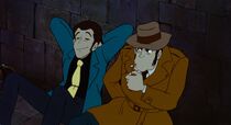 Cagliostro Lupin and Zenigata