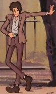 Young Lupin from the Part III episode Prisoner of Balatun House