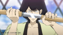 Goemon with his Zantetsuken