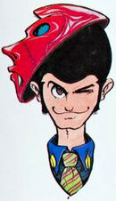 Lupin III Volume 4 (Hyakuten Land Comics) Illustration