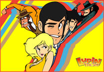 Promotional wallpaper for the North American release of the Pioneer dub.