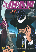 Lupin III on the cover of Volume 4