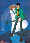 Promo Poster of Lupin and Clarisse.