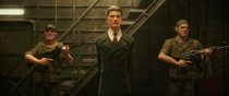 First Gerard standing tall in front