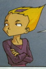 Odd in the real world, as seen in the Code Lyoko comic, seasons 1-3.