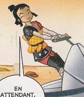 Yumi in the CL comics(lyoko season 1-3).