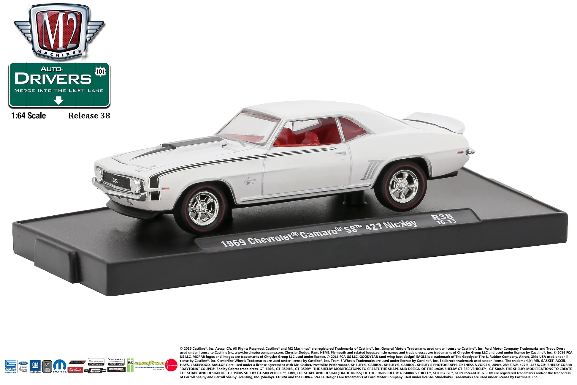 1969 Chevrolet Camaro SS 427 Nickey | M2 Machines Wiki | Fandom