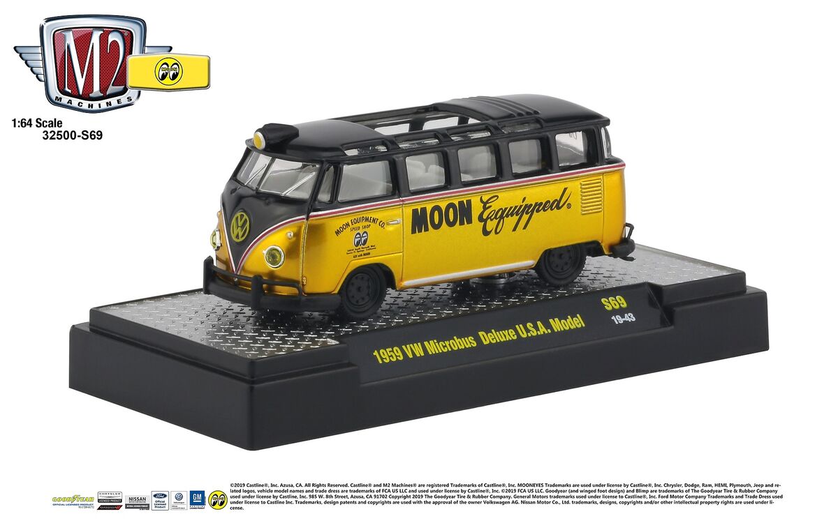 m2マシーン 1/24 1960 VW マイクロバス デラックス USAモデル 1960 Volkswagen Microbus Deluxe U.S.A. Model Lime Green and