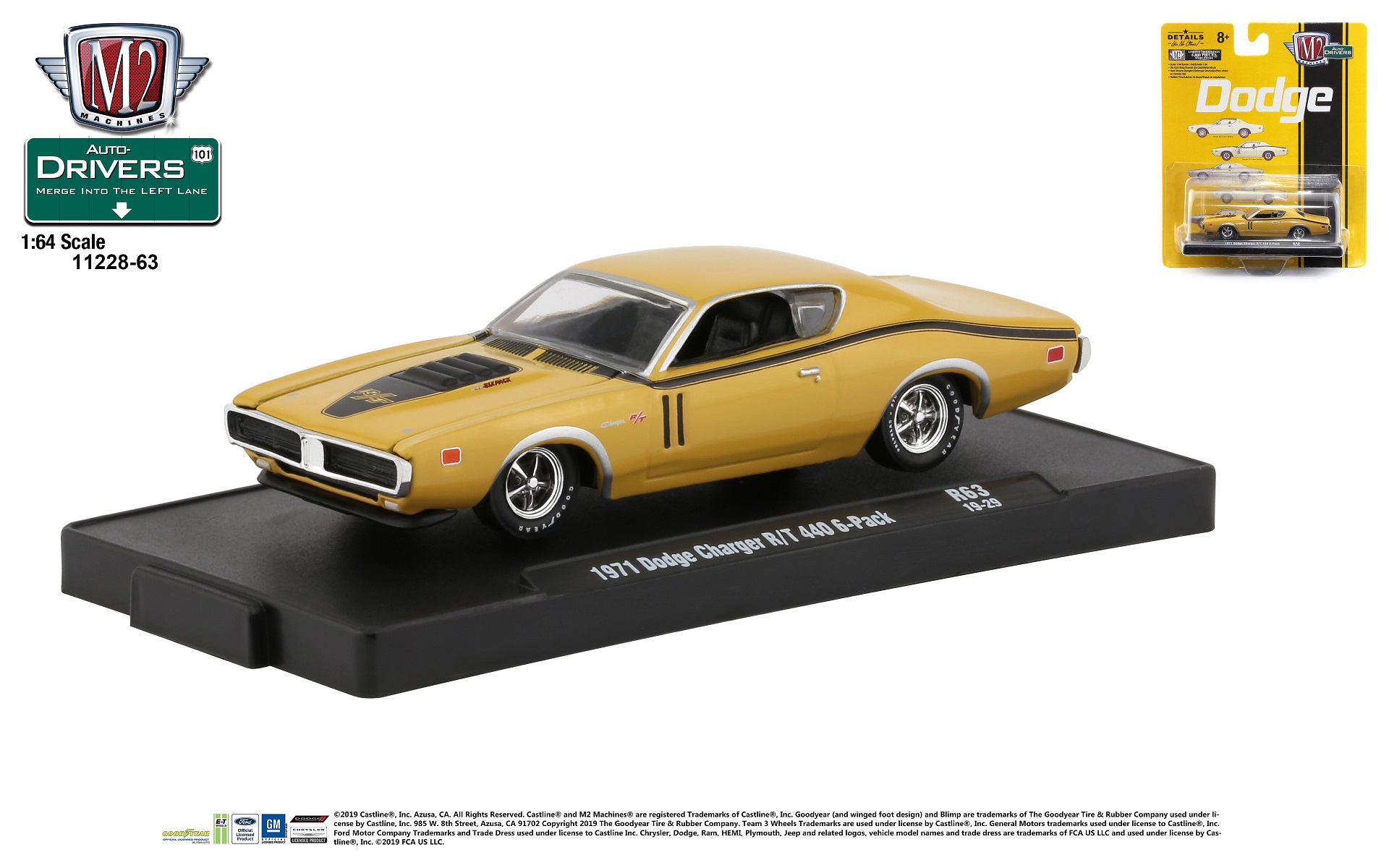 M2 Machines 1971 Dodge Charger R/T Hemi 10-26 | eBay
