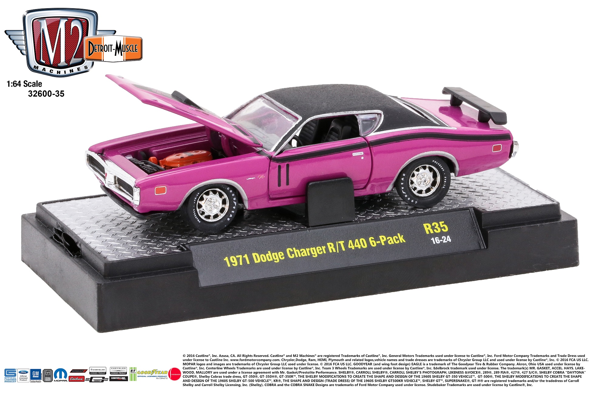 ●M2 Machines 1971 Dodge Charger 　チェイス M2 Machines 1971 Dodge Charger チェイス